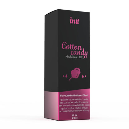 Масажний гель для інтимних зон Intt Cotton Candy (30 мл) розігрівальний