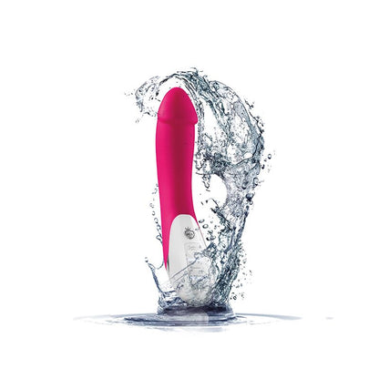 Потужний вібратор Mystim Terrific Truman Pink з двома моторами і вираженою головкою