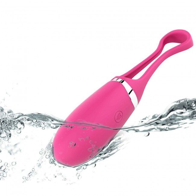 Віброяйце Dorcel Secret Delight Magenta з пультом ДК, з турборежимом і голосовим керуванням