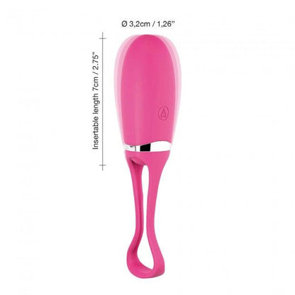 Віброяйце Dorcel Secret Delight Magenta з пультом ДК, з турборежимом і голосовим керуванням