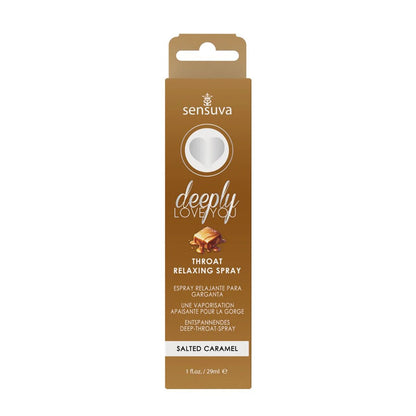 Спрей для мінету Sensuva Deeply Love You Salted Caramel (29 мл), для глибокого мінету