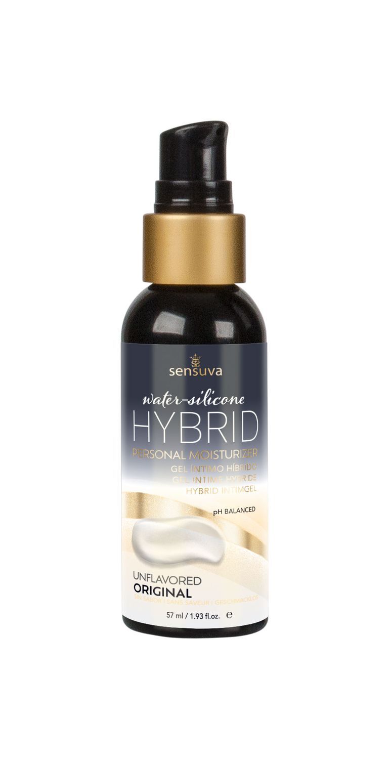 Змазка водно-силіконова Sensuva Hybrid Formula (57 мл) без цукру, можна для оральних пестощів