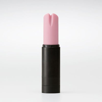 Вібратор-помада IROHA STICK Black, плавне збільшення потужності