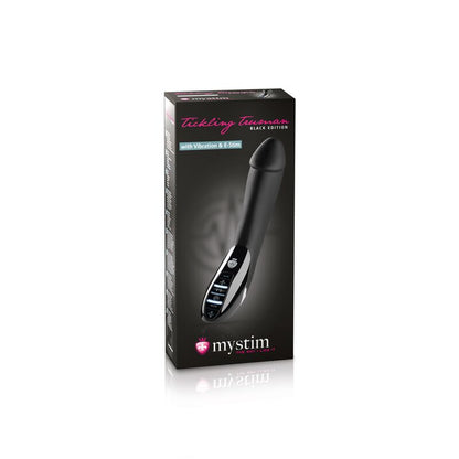 Вібратор з електростимуляцією Mystim Tickling Truman eStim Black, міостимулятор