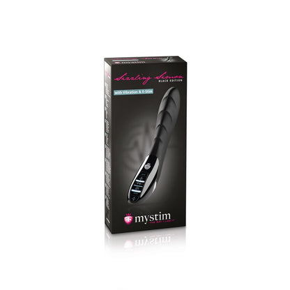 Вібратор з електростимуляцією Mystim Sizzling Simon eStim Black, міостимулятор