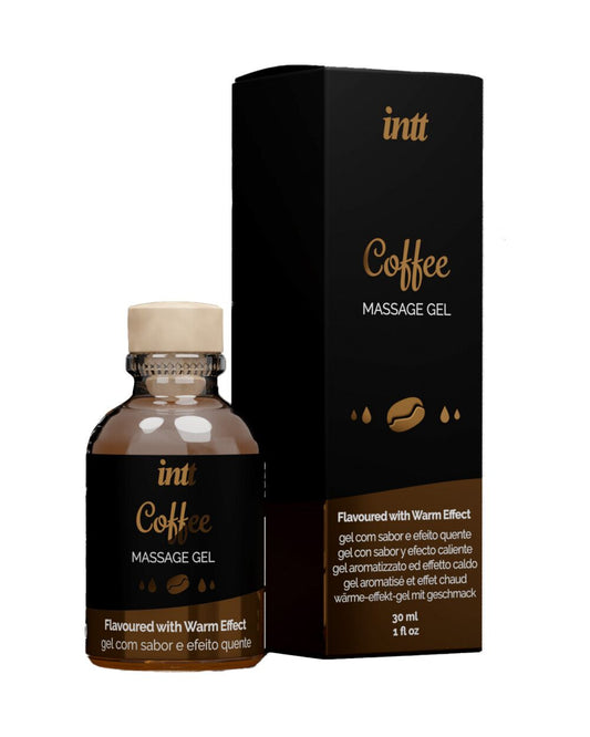 Масажний гель для інтимних зон Intt Coffee (30 мл) розігрівальний