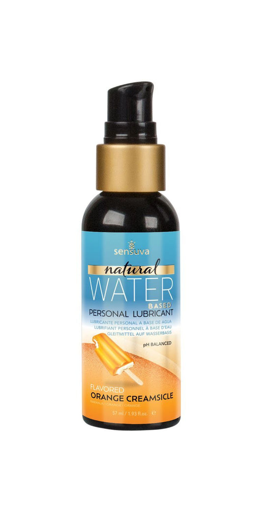 Змазка на водній основі Sensuva Natural WaterBased Orange Creamsicle 57 мл без гліцерину і парабенів