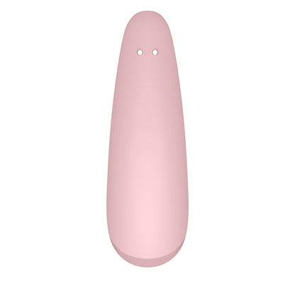 Вакуумний кліторальний стимулятор Satisfyer Curvy 2+ Pink з керуванням через інтернет