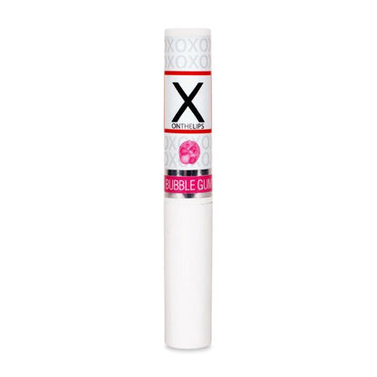 Стимулювальний бальзам для губ унісекс Sensuva – X on the Lips Bubble Gum з феромонами, жуйка