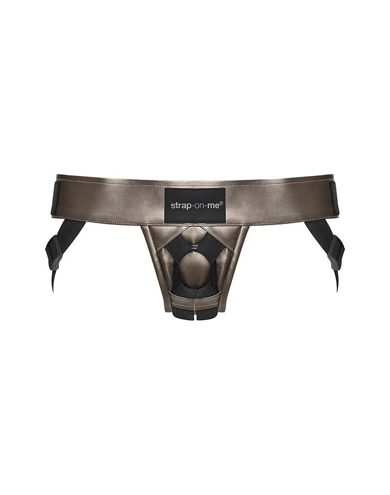 Трусики для страпона Strap-On-Me Leatherette Harness CURIOUS