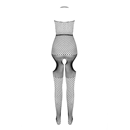 Бодістокінг з імітацією панчох Passion BS079 black