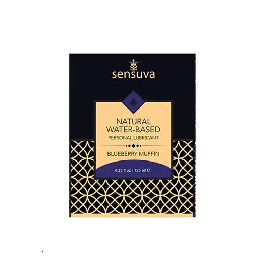 Пробник Sensuva – Natural Water-Based Blueberry Muffin (6 мл)