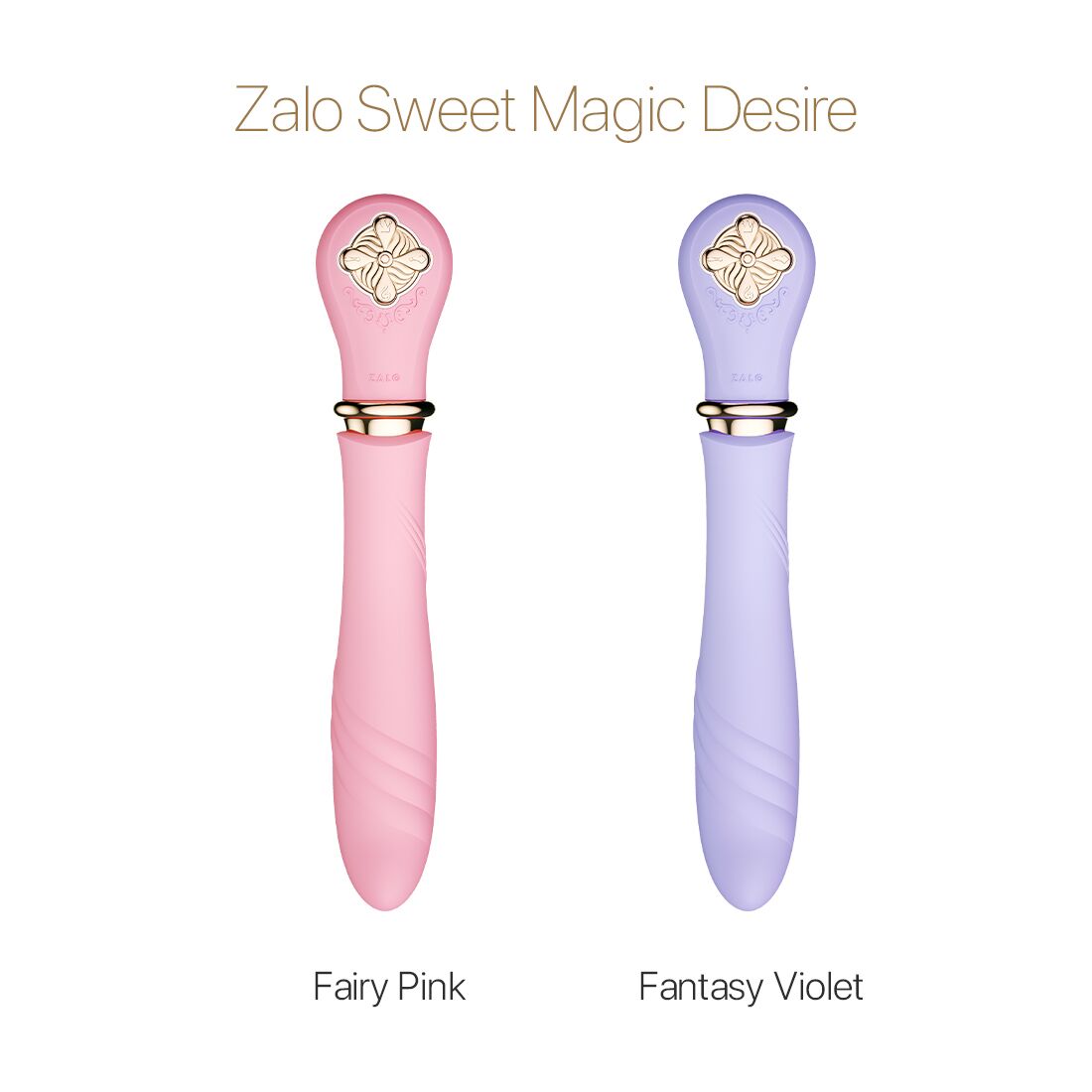 Пульсатор із підігрівом Zalo Sweet Magic - Desire Fantasy Violet, турбо режим