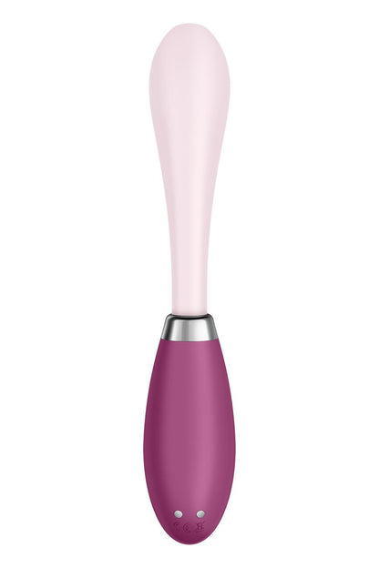 Вібратор Satisfyer G-Spot Flex 3 Red, гнучкий стовбур із фіксацією положення