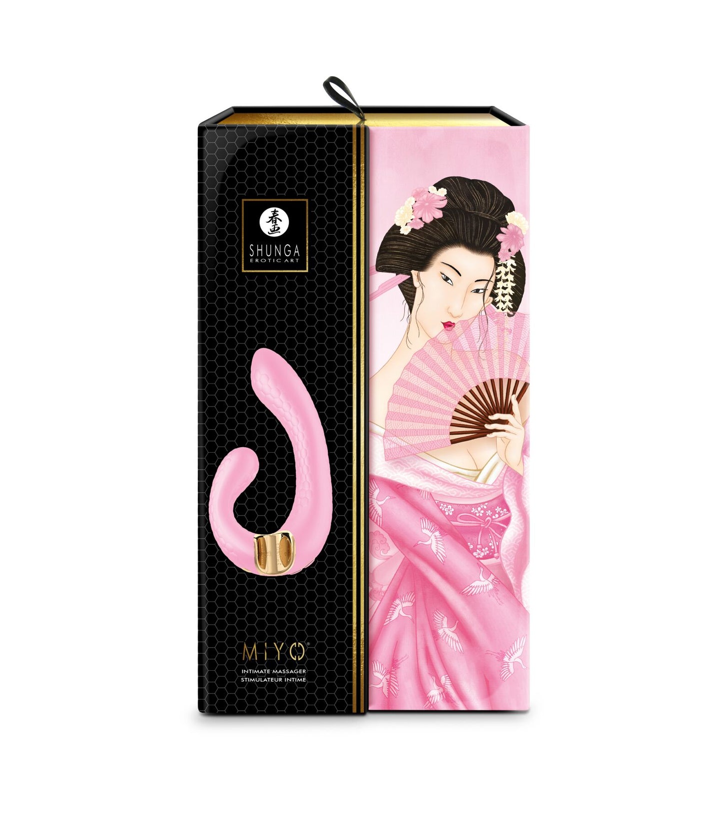 Вібратор-кролик Shunga Miyo Light Pink