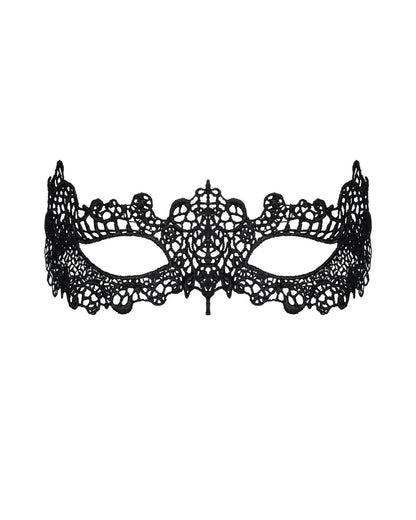 Мереживна маска Obsessive A701 mask, єдиний розмір, чорна