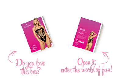 Бодістокінг із поперечними вирізами Obsessive B122 teddy S/M/L, чорний