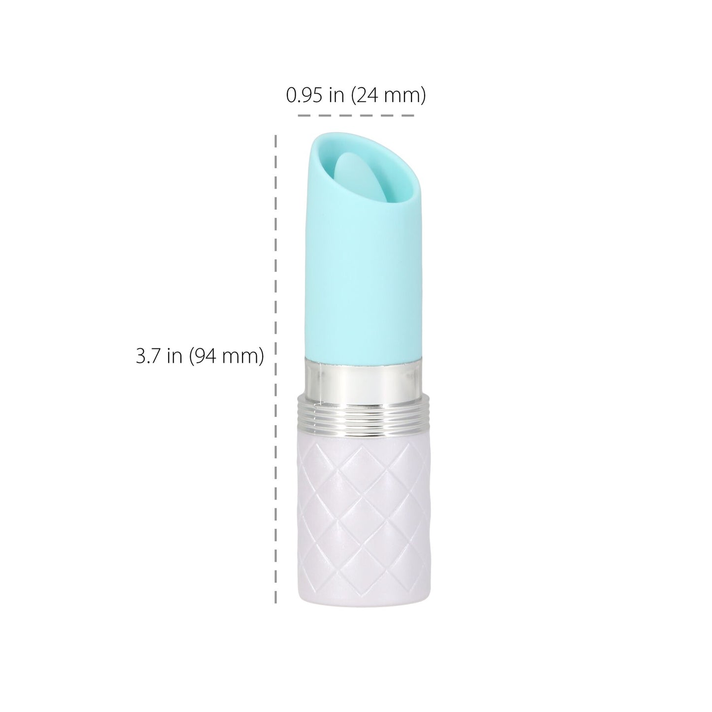 Вібратор Pillow Talk Lusty Luxurious Flickering Massager - Teal