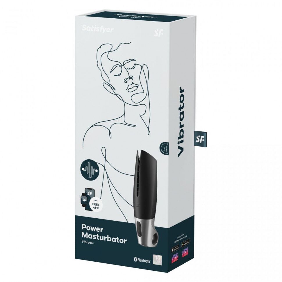 Смарт-мастурбатор Satisfyer Power Masturbator з вібрацією