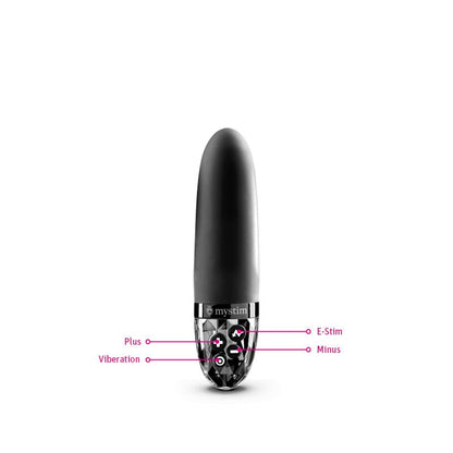Вібратор з електростимуляцією Mystim Sleak Freak Black Edition