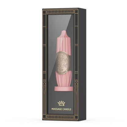 Розпродаж!!! Розкішна масажна свічка Zalo Massage Candle Pink (термін 14.04.2026)