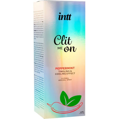 Розпродаж! Збуджувальний спрей для клітора Intt Clit Me On Peppermint Cooling 12мл (термін 01.2026)