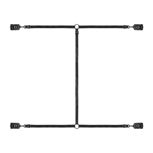 Фіксатор на ліжко з наручниками та поножами Bedroom Fantasies: Under the bed Restraint Bondage Set