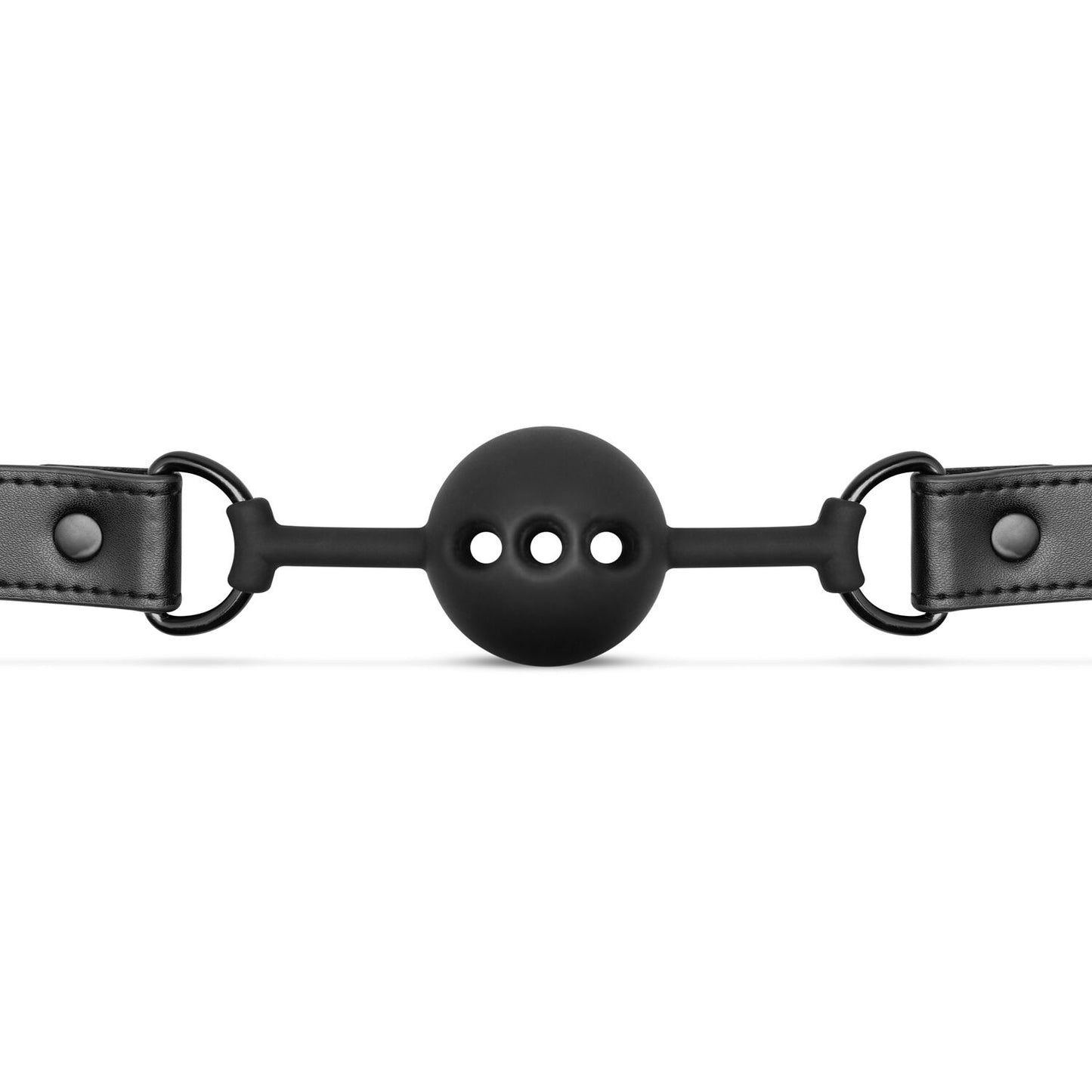 Повітропроникний кляп Bedroom Fantasies: Breathable Silicone Ball Gag, чорний