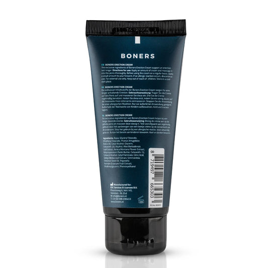 Крем для посилення ерекції Boners Erection Cream – 100 ml, ніацинамід + рослинні екстракти