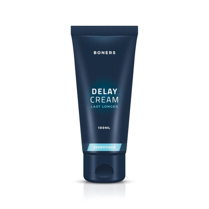 Крем-пролонгатор Boners Delay Cream 100 мл, легкий анестетик лаурет-9 + м’ята