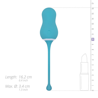 Віброяйце Cala Azul – Elena Vibrating Egg With Remote Control, 10 режимів, пульт ДК
