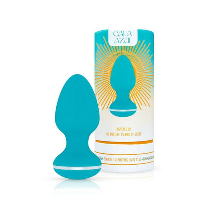 Анальна вібропробка Cala Azul – Blanca Vibrating anal plug, 10 режимів