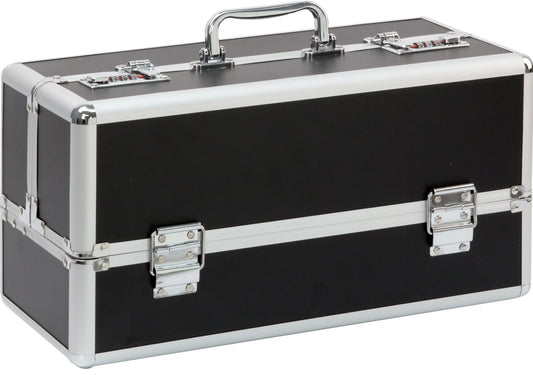 Великий кейс для зберігання секс-іграшок BMS Factory Large Lokable Vibrator Case Black,кодовий замок