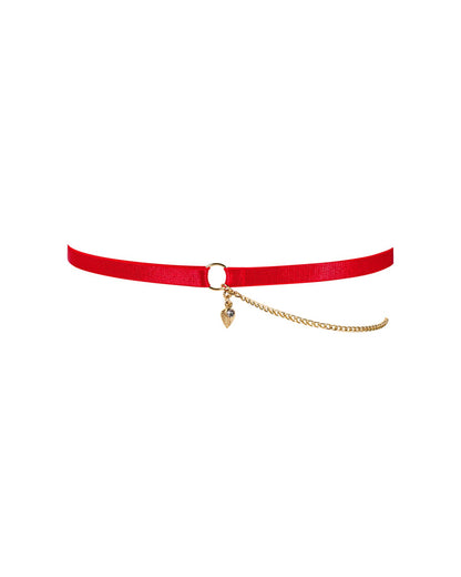 Гартер Obsessive Ingridia garter O/S, червоний