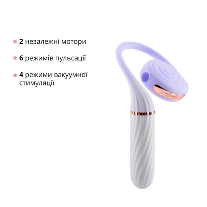 Пульсатор з вакуумною стимуляцією Otouch LOLLIPOP Purple