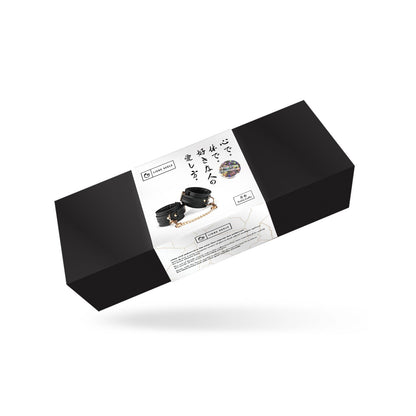 Поножі Liebe Seele Black Organosilicon Anklecuffs, екошкіра