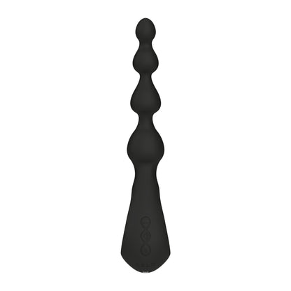 Анальне намисто з вібрацією LELO Soraya Beads Black, різний діаметр намистин, 8 режимів