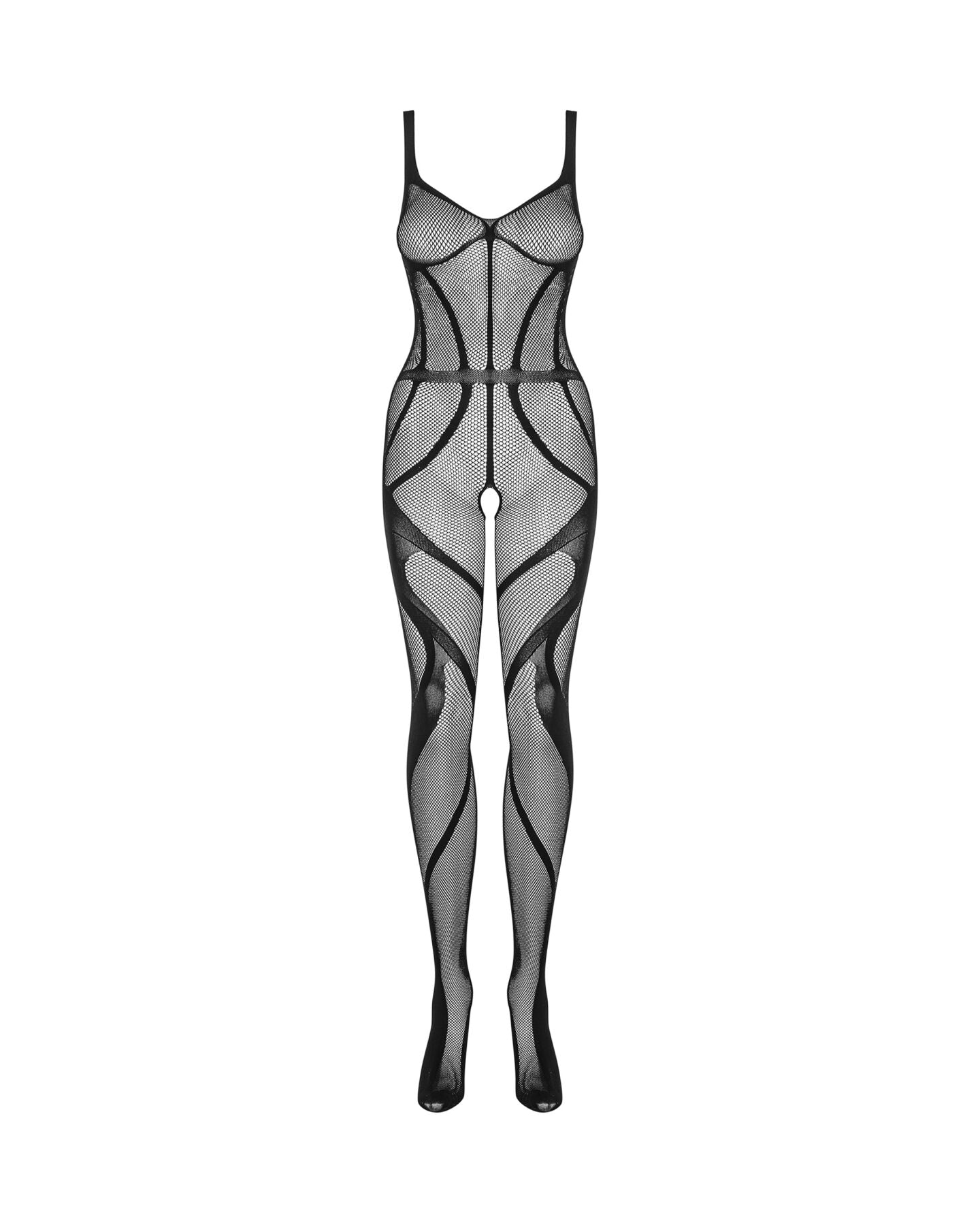 Еротичний бодістокінг з доступом Obsessive G336 S/M/L