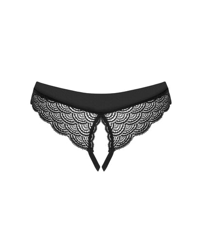 Трусики з доступом Obsessive Chemeris crotchless panties XS/S