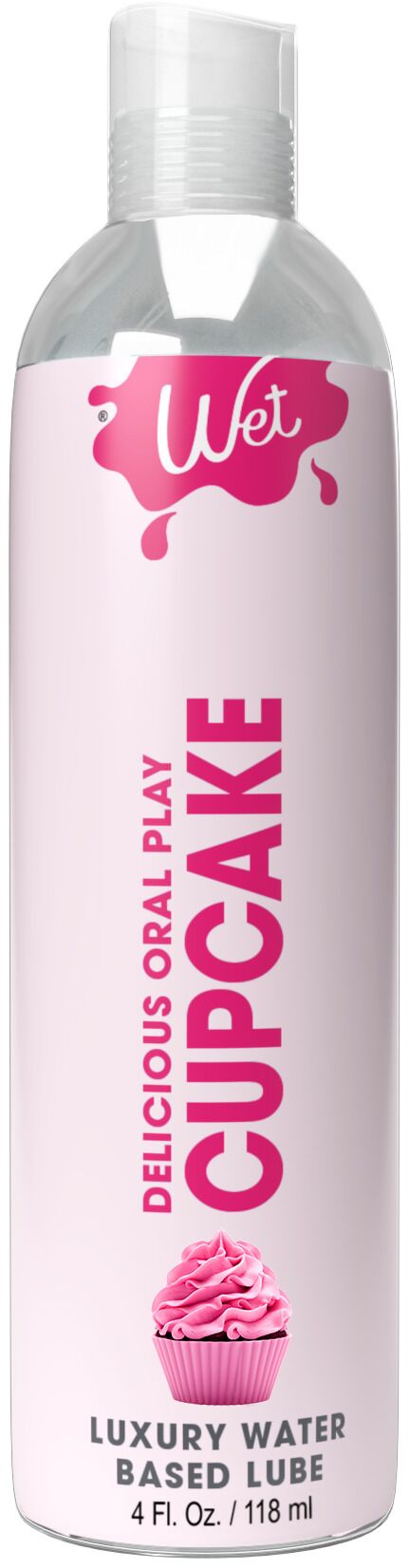 Розпродаж!!! Лубрикант на водній основі Wet Oral Play Cupcake 118 мл (термін 07.11.2025)