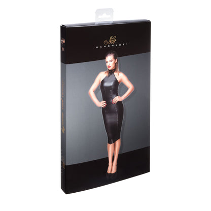 Сукня-олівець з мокрим ефектом Noir Handmade F160 Powerwetlook pencil dress, XL