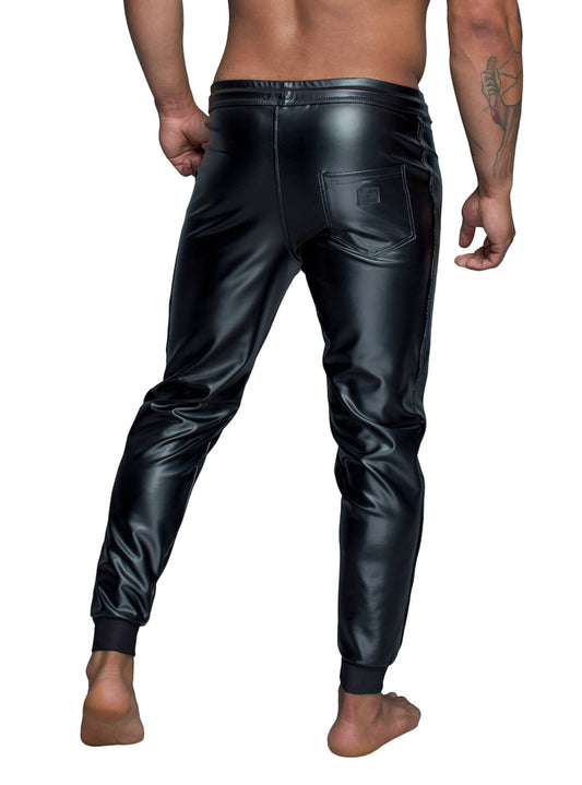 Чоловічі трегінси Noir Handmade H063 Powerwetlook treggings, XL, мокрий ефект