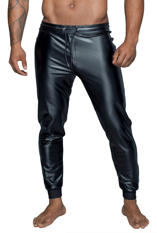 Чоловічі трегінси Noir Handmade H063 Powerwetlook treggings, 3XL, мокрий ефект