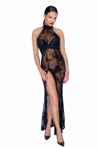 Довга сітчаста сукня Noir Handmade F239 Long tulle dress, 3XL