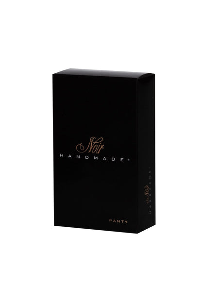 Трусики-стрінги Noir Handmade P012 Wild, S, під латекс, крокодиловий принт, застібки з боків