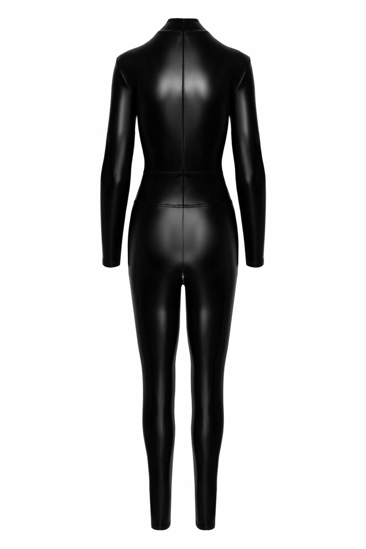 Комбінезон Noir Handmade F319 Caged, M, під латекс, довгий рукав, з доступом, кільце на поясі