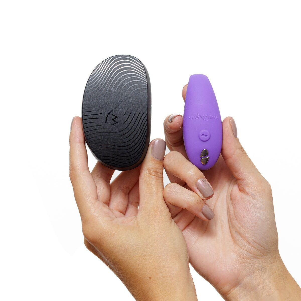 Смарт-вібратор для пар We-Vibe Sync GO Light Purple, тревел-кейс, пульт ДК