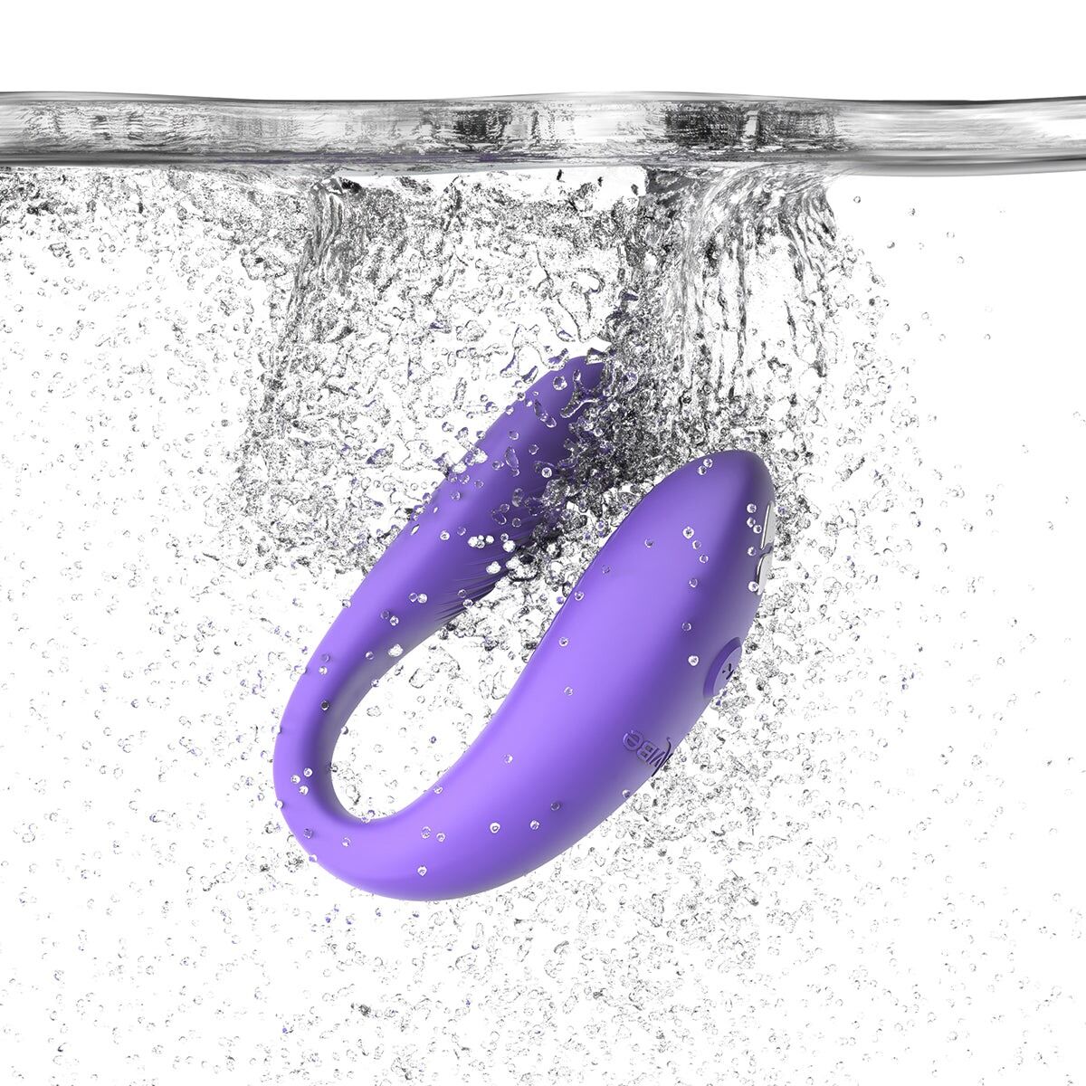 Смарт-вібратор для пар We-Vibe Sync GO Light Purple, тревел-кейс, пульт ДК