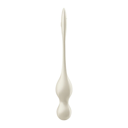 Вагінальні смарт-кульки з вібрацією Satisfyer Love Birds 1 Connect App White, 78 г