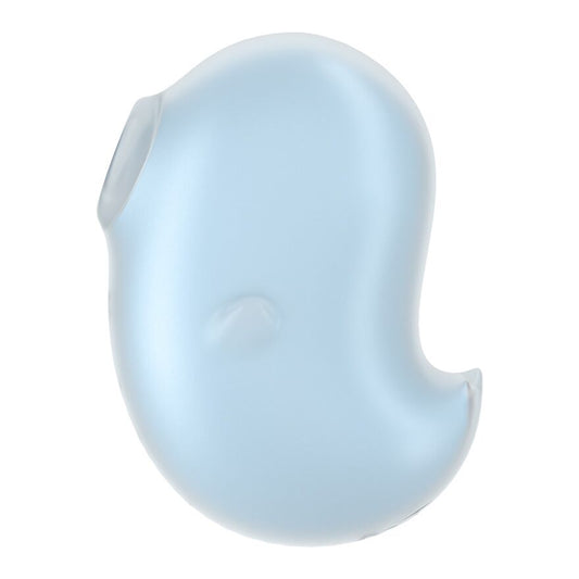 Вакуумний кліторальний стимулятор з вібрацією Satisfyer Cutie Ghost Blue